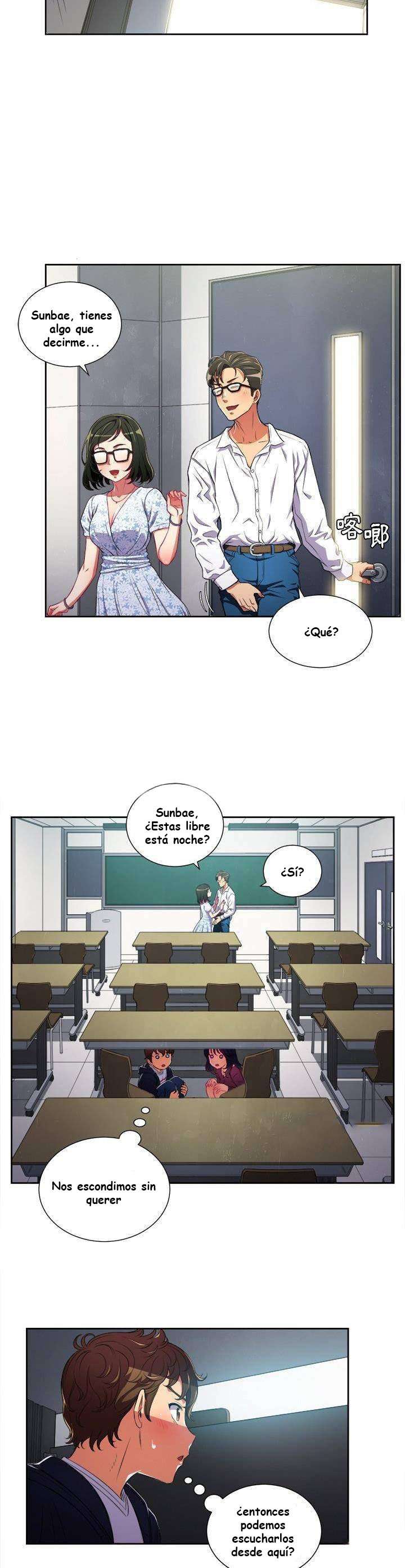 LA PANDILLERA ES MI COMPAÑERA DE CLASE Capitulo 4 página 5