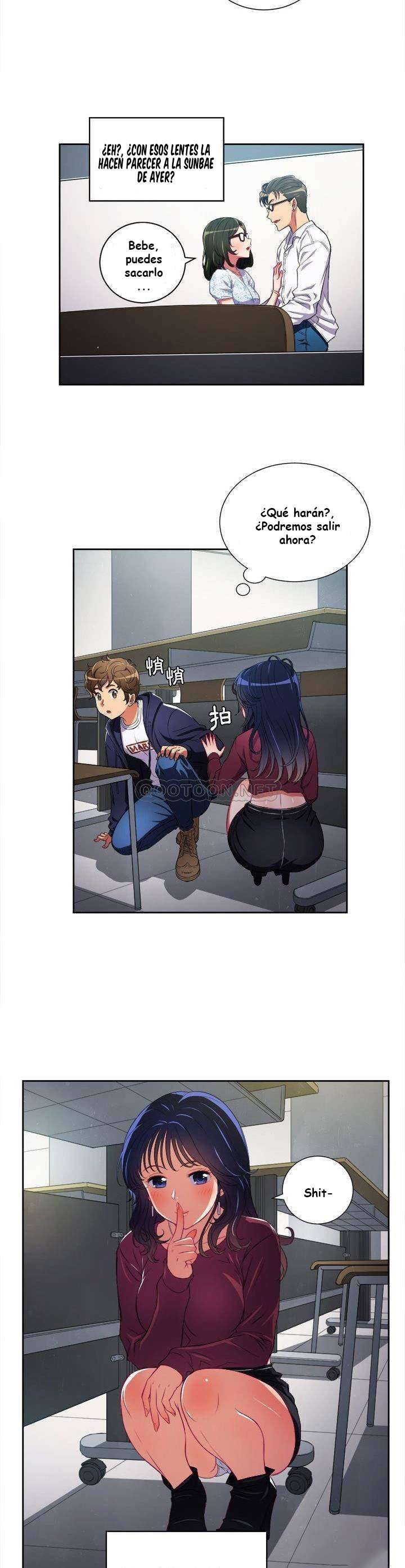 LA PANDILLERA ES MI COMPAÑERA DE CLASE Capitulo 4 página 6