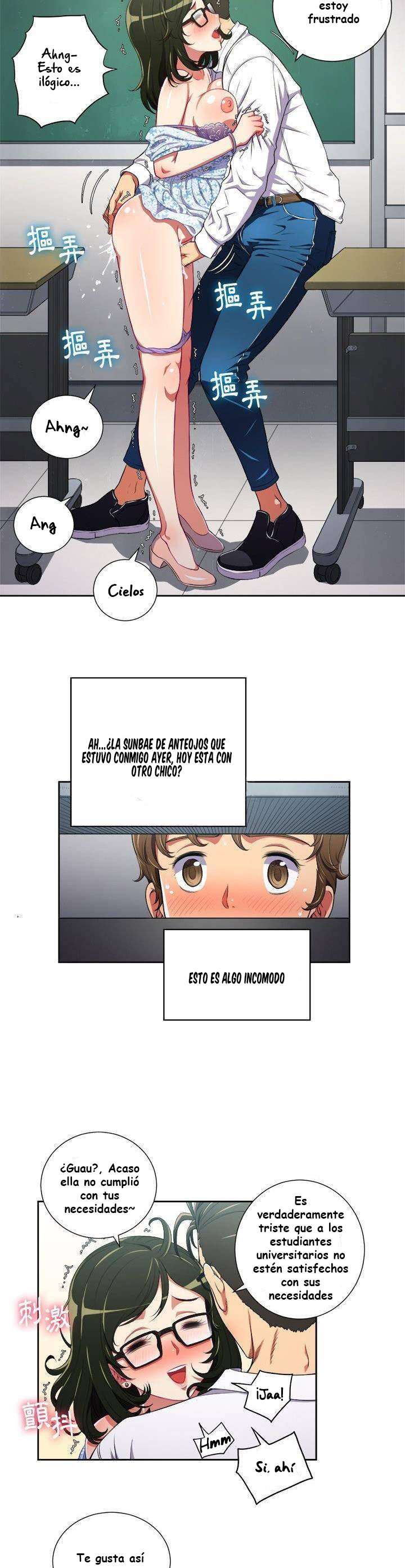 LA PANDILLERA ES MI COMPAÑERA DE CLASE Capitulo 4 página 9