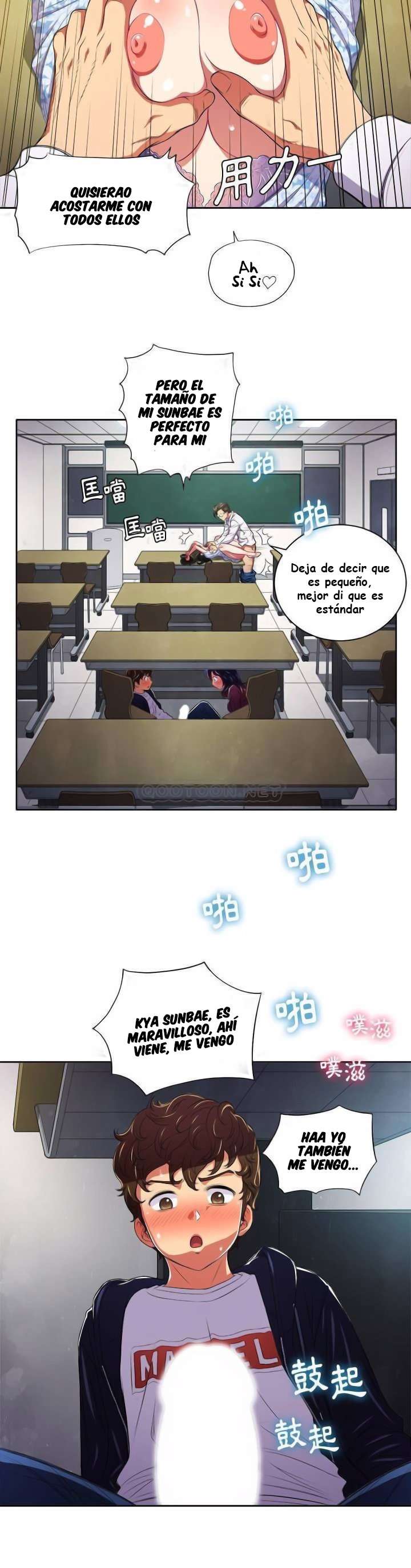 LA PANDILLERA ES MI COMPAÑERA DE CLASE Capitulo 5 página 4