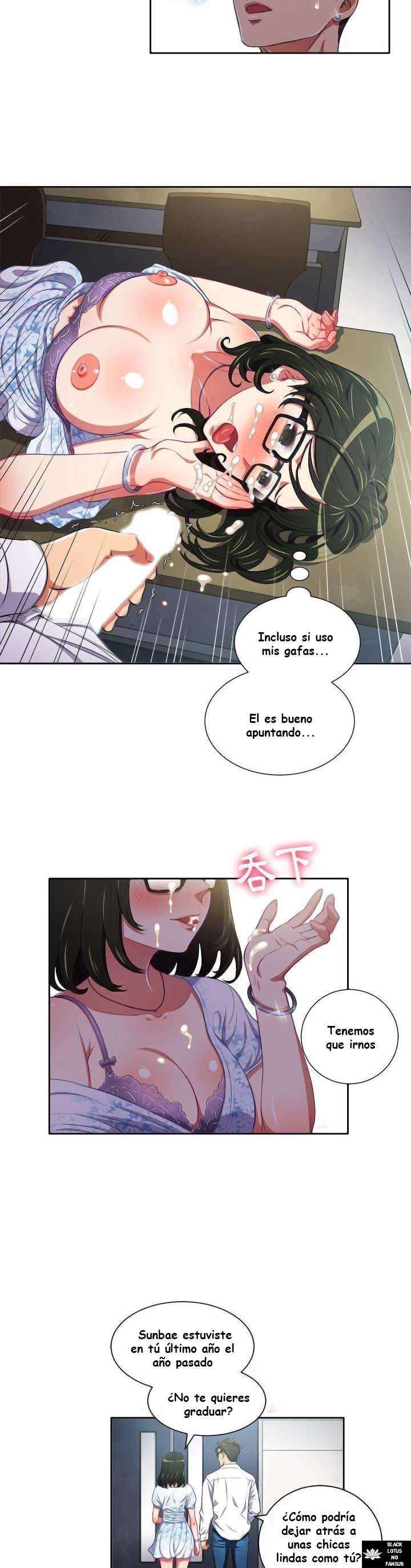 LA PANDILLERA ES MI COMPAÑERA DE CLASE Capitulo 5 página 6