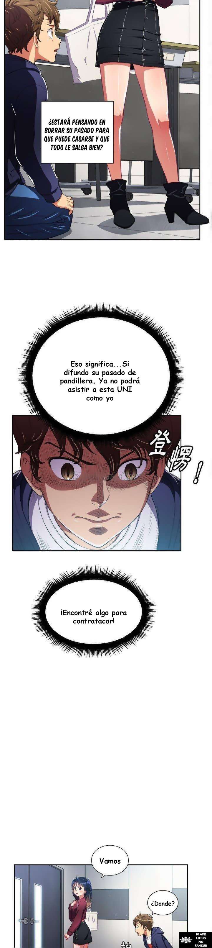 LA PANDILLERA ES MI COMPAÑERA DE CLASE Capitulo 6 página 18