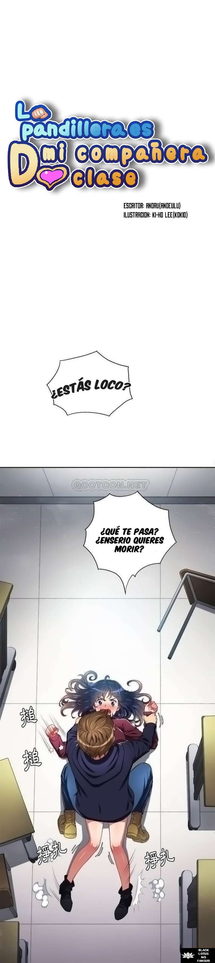 LA PANDILLERA ES MI COMPAÑERA DE CLASE Capitulo 6 página 2