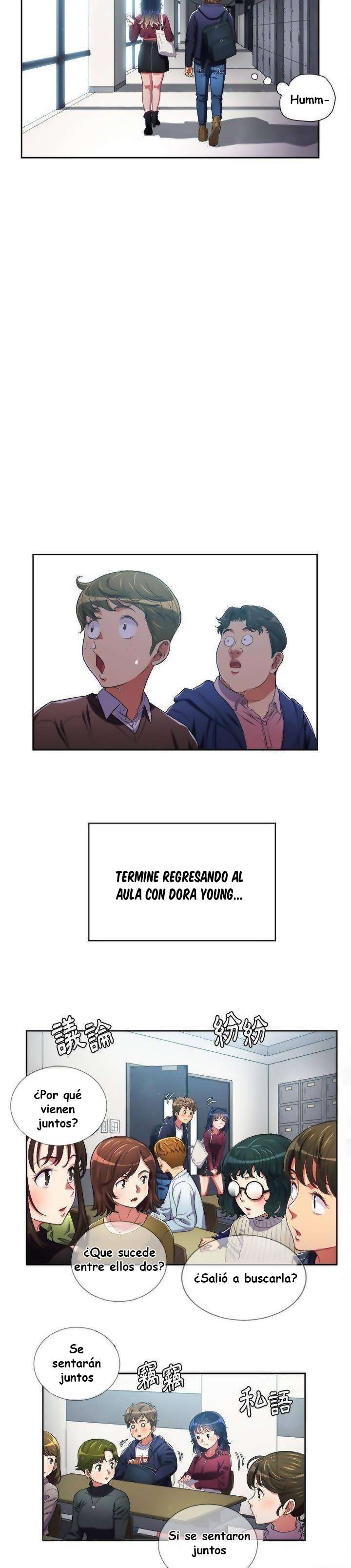 LA PANDILLERA ES MI COMPAÑERA DE CLASE Capitulo 6 página 20