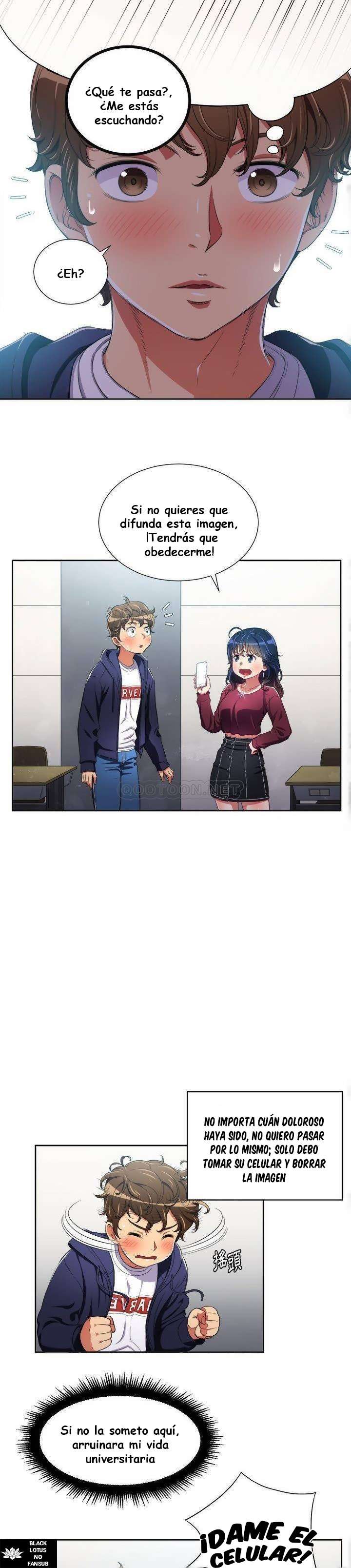 LA PANDILLERA ES MI COMPAÑERA DE CLASE Capitulo 6 página 7