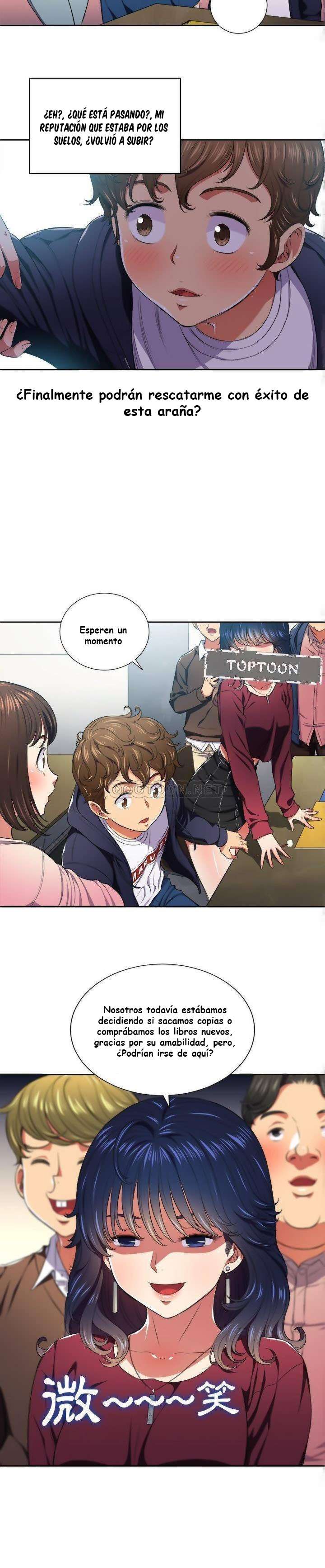 LA PANDILLERA ES MI COMPAÑERA DE CLASE Capitulo 7 página 9