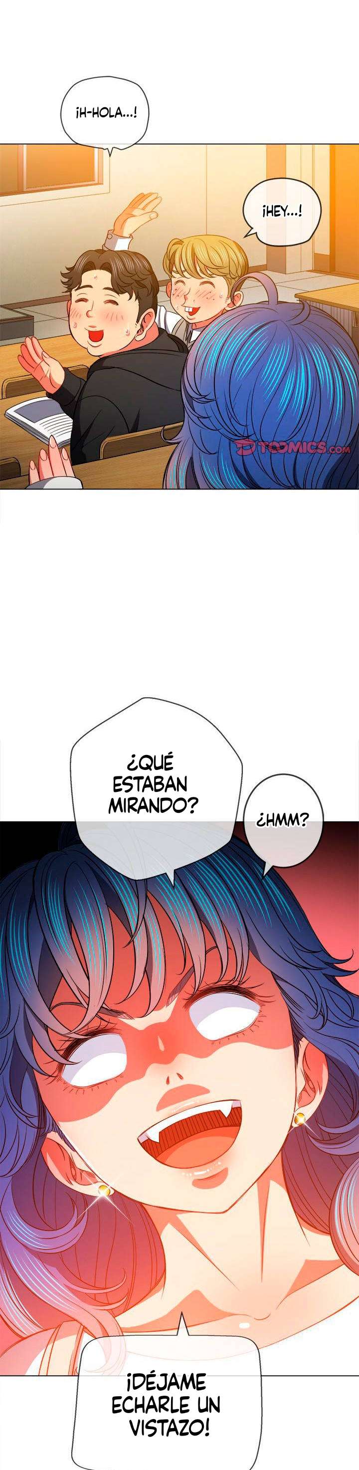 LA PANDILLERA ES MI COMPAÑERA DE CLASE Capitulo 81 página 34