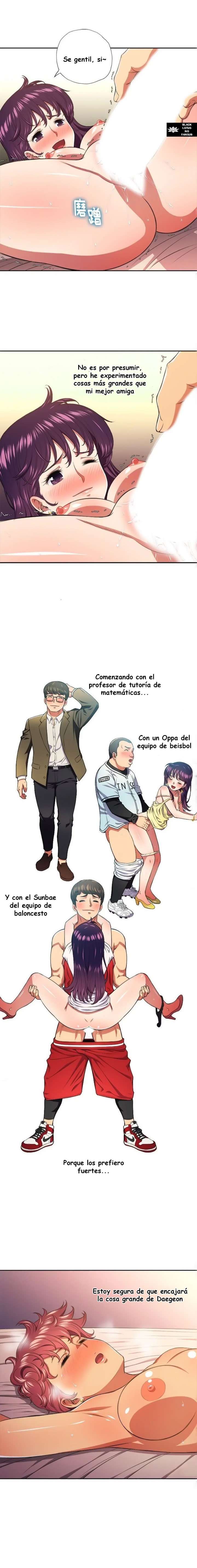 LA PANDILLERA ES MI COMPAÑERA DE CLASE Capitulo 9 página 3