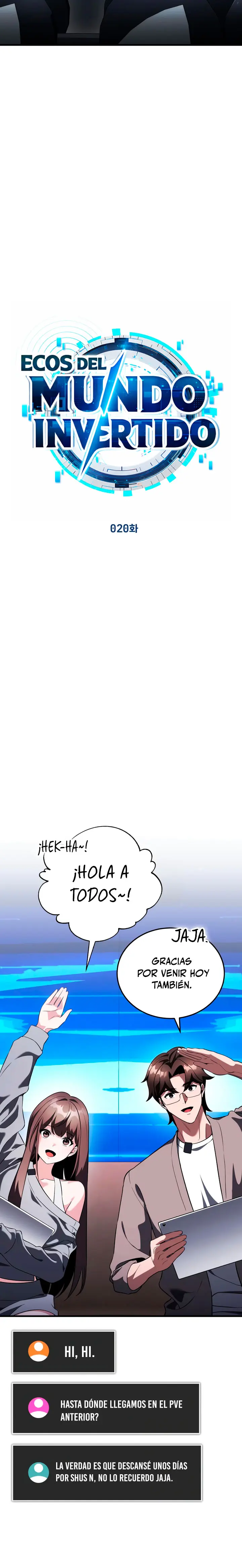 Ecos del Mundo Invertido Capitulo 20 página 5