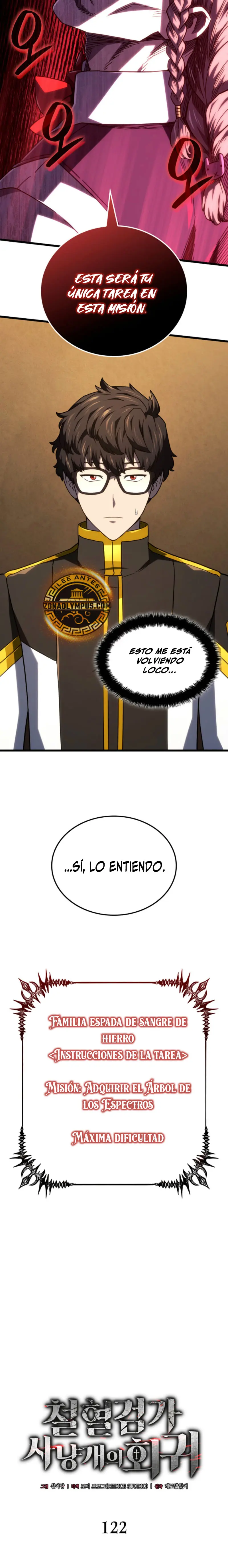 La venganza del sabueso de sangre de hierro Capitulo 122 página 14