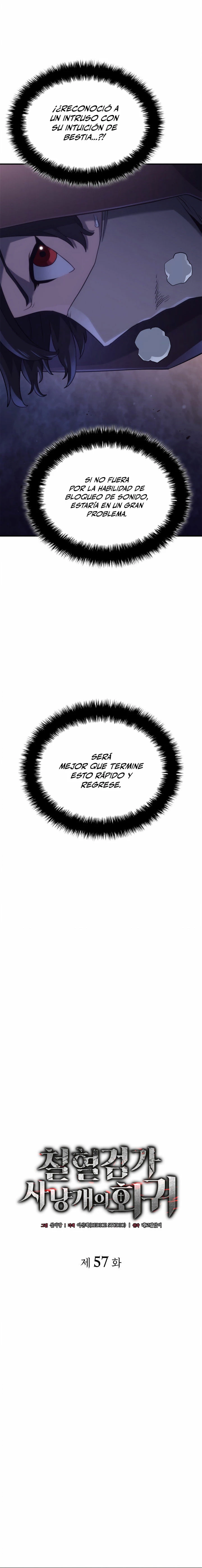 La venganza del sabueso de sangre de hierro Capitulo 57 página 16