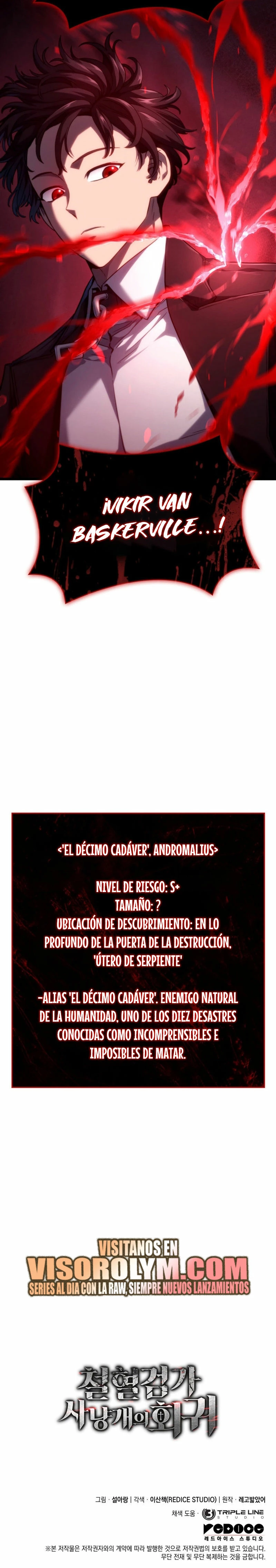 La venganza del sabueso de sangre de hierro Capitulo 71 página 36
