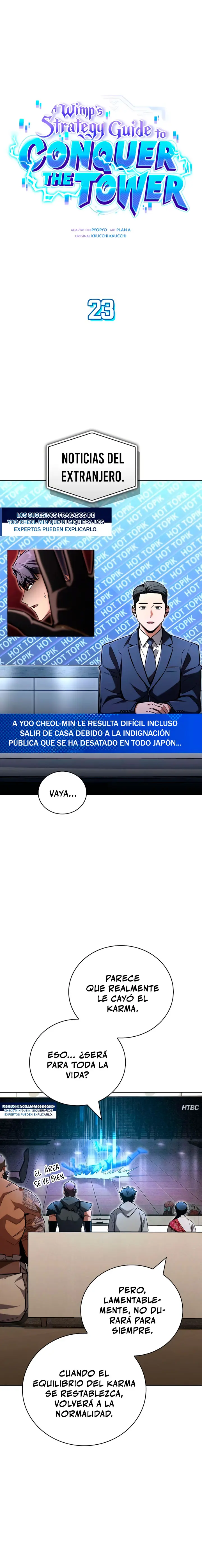 Guía de estrategia de un cobarde para conquistar la torre Capitulo 23 página 2