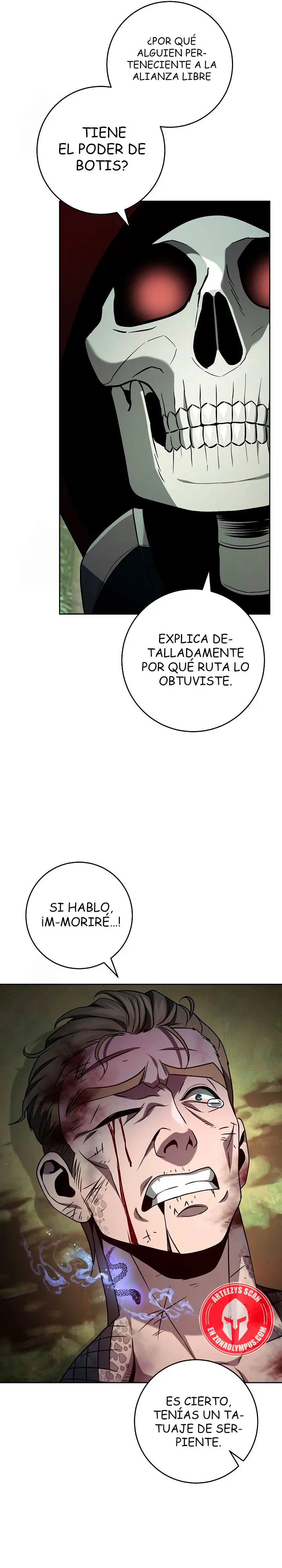 Soldado Esqueleto Capitulo 358 página 9