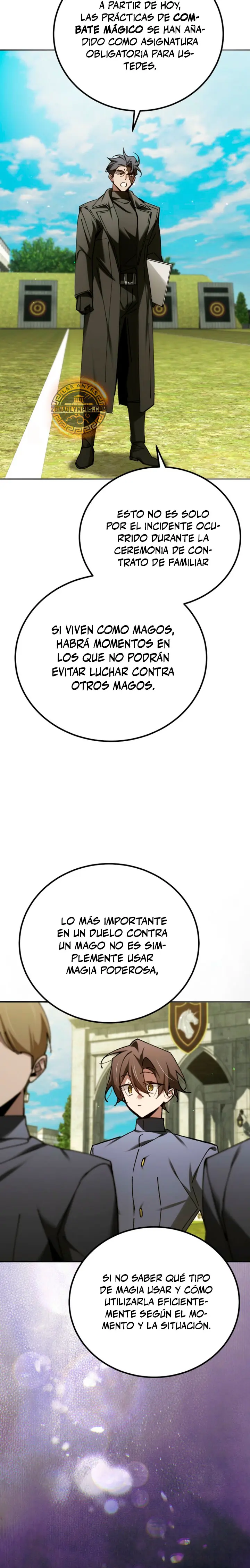 El Blinker genio de la academia mágica Capitulo 96 página 17