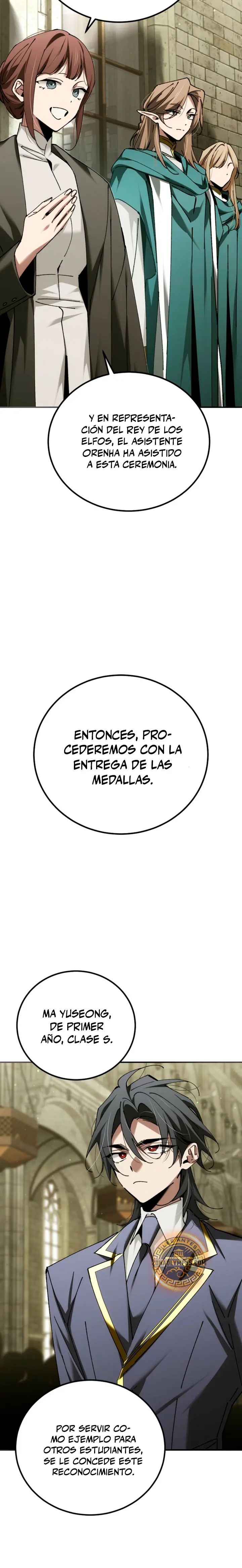 El Blinker genio de la academia mágica Capitulo 95 página 28