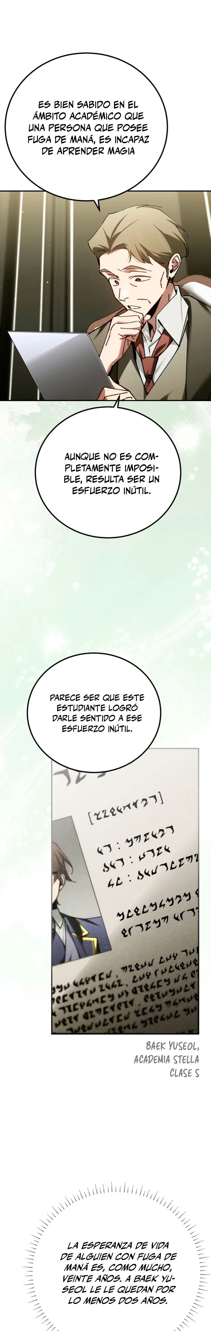 El Blinker genio de la academia mágica Capitulo 91 página 9