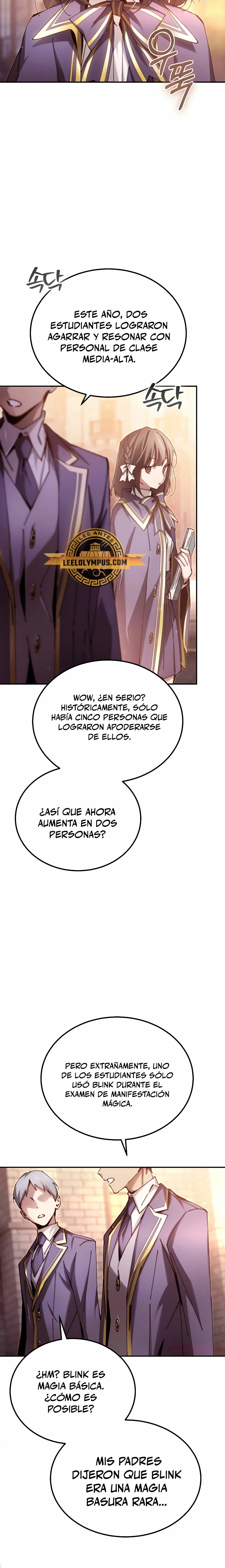 El Blinker genio de la academia mágica Capitulo 12 página 3