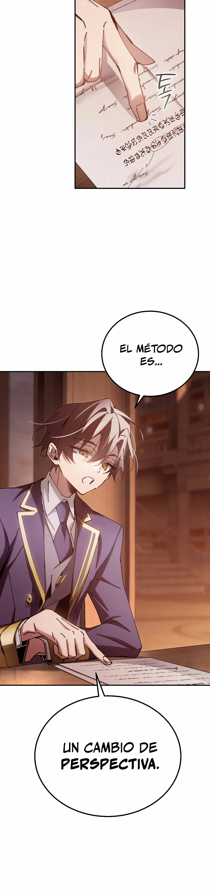 El Blinker genio de la academia mágica Capitulo 14 página 34