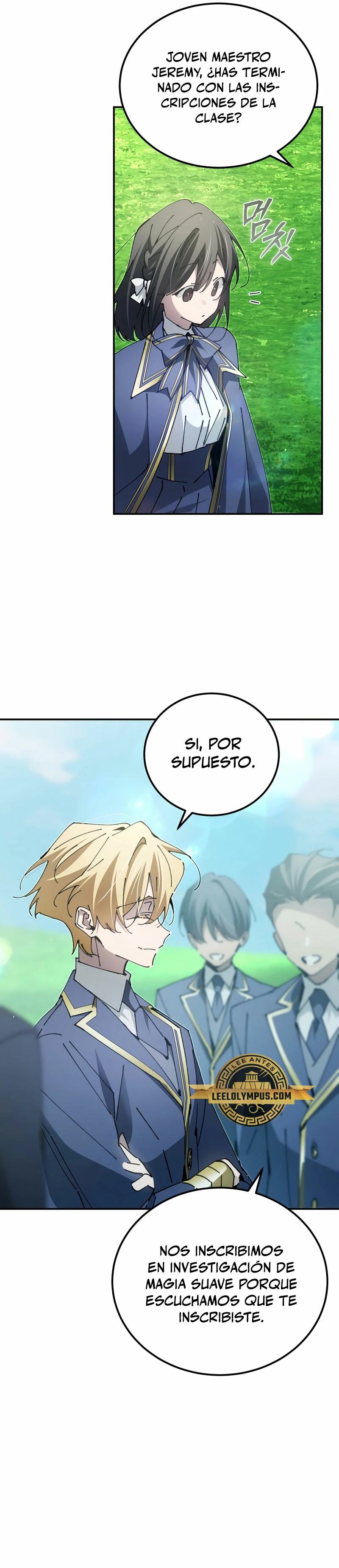 El Blinker genio de la academia mágica Capitulo 20 página 26
