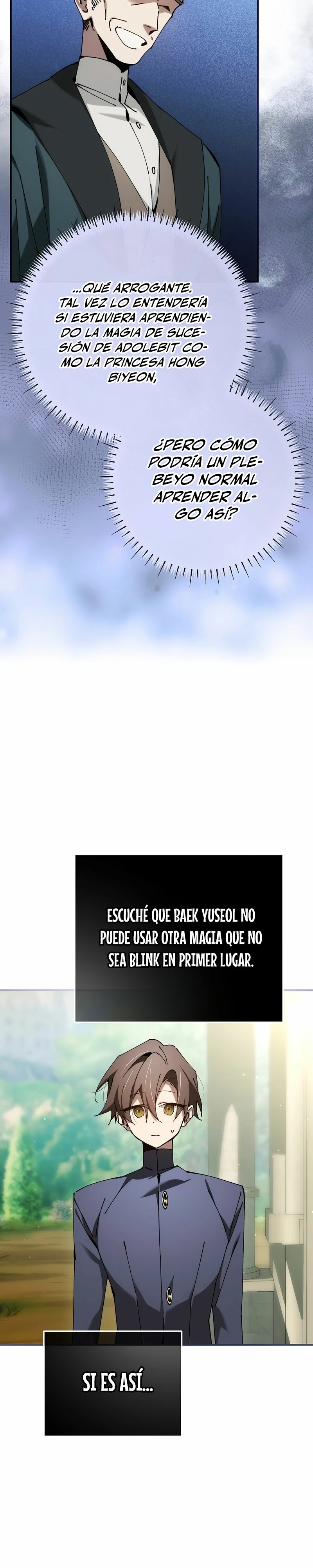 El Blinker genio de la academia mágica Capitulo 28 página 8