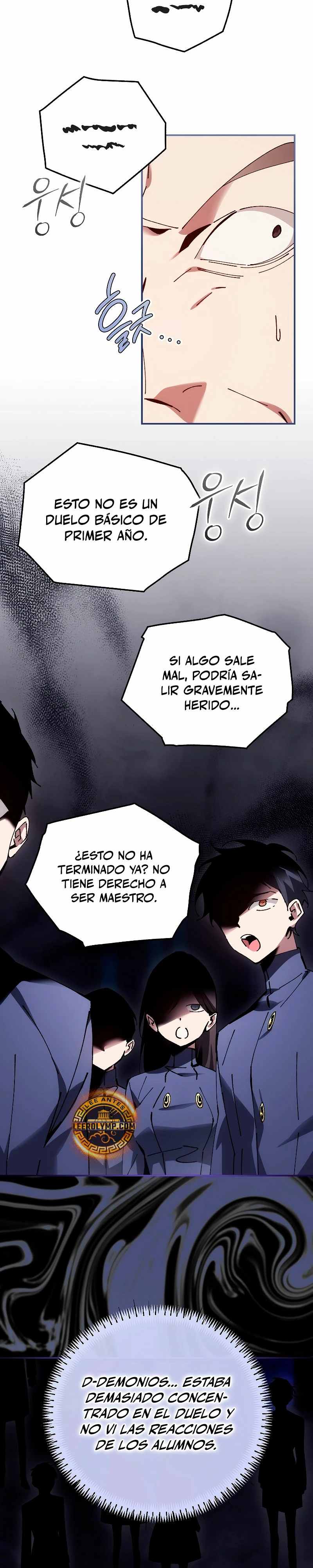 El Blinker genio de la academia mágica Capitulo 29 página 14