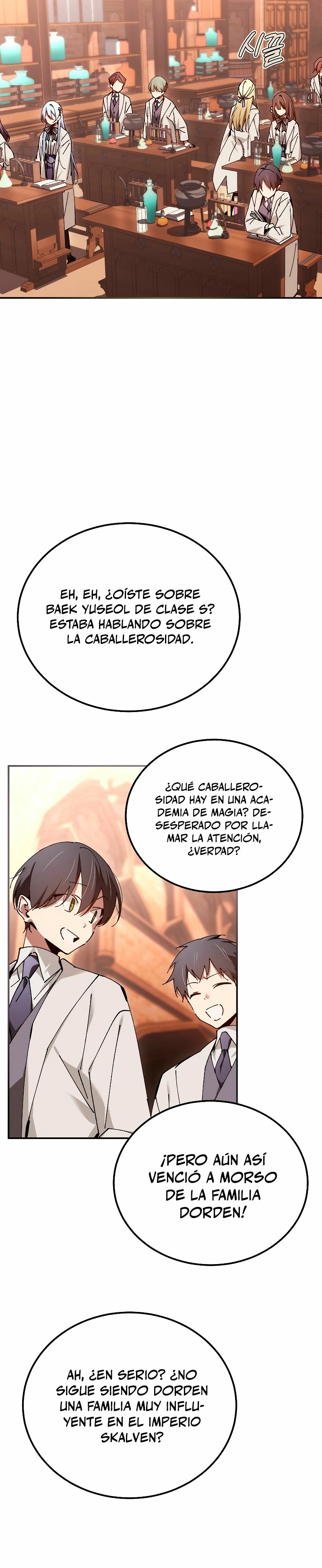 El Blinker genio de la academia mágica Capitulo 29 página 27