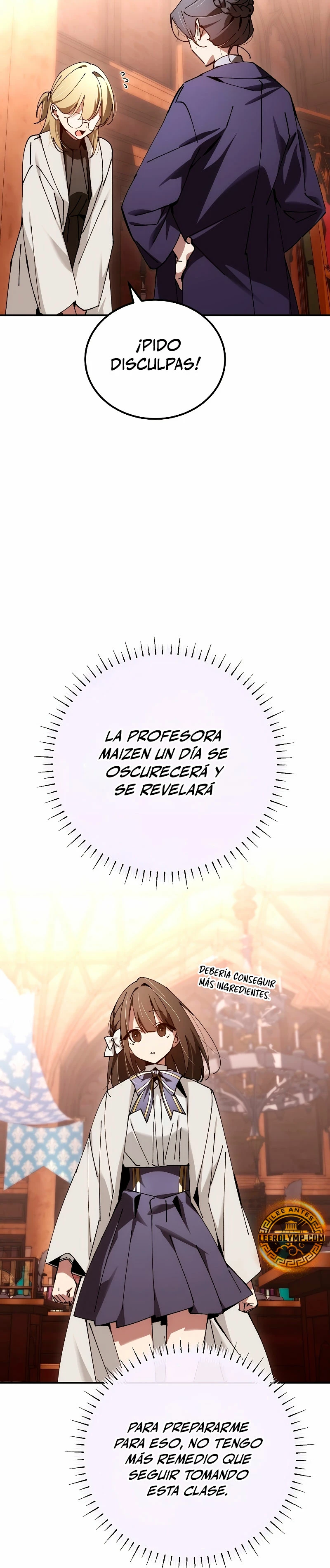 El Blinker genio de la academia mágica Capitulo 29 página 32