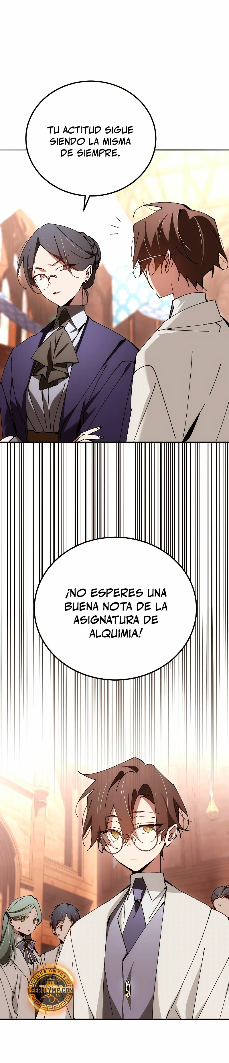 El Blinker genio de la academia mágica Capitulo 30 página 18
