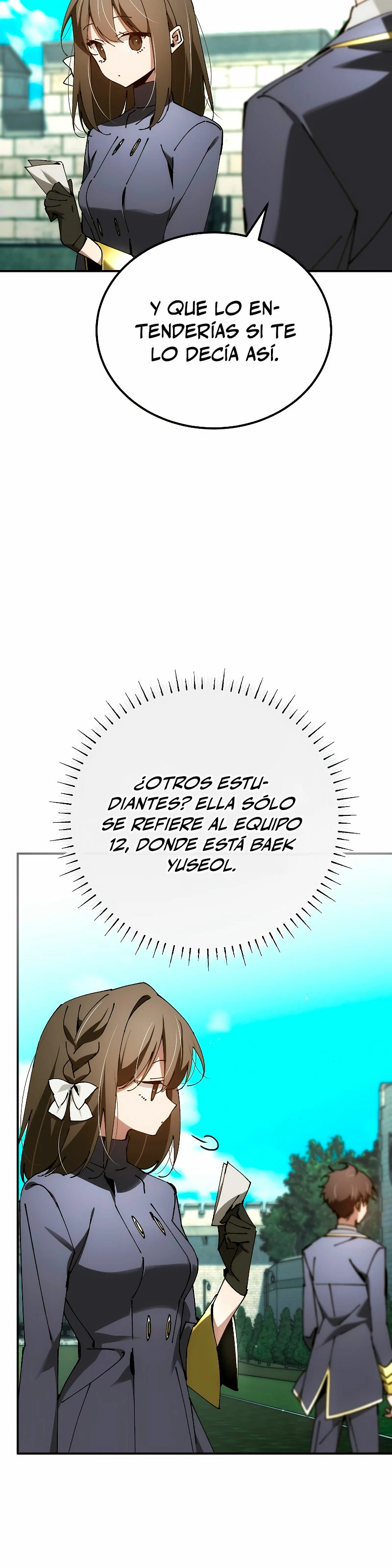 El Blinker genio de la academia mágica Capitulo 30 página 36
