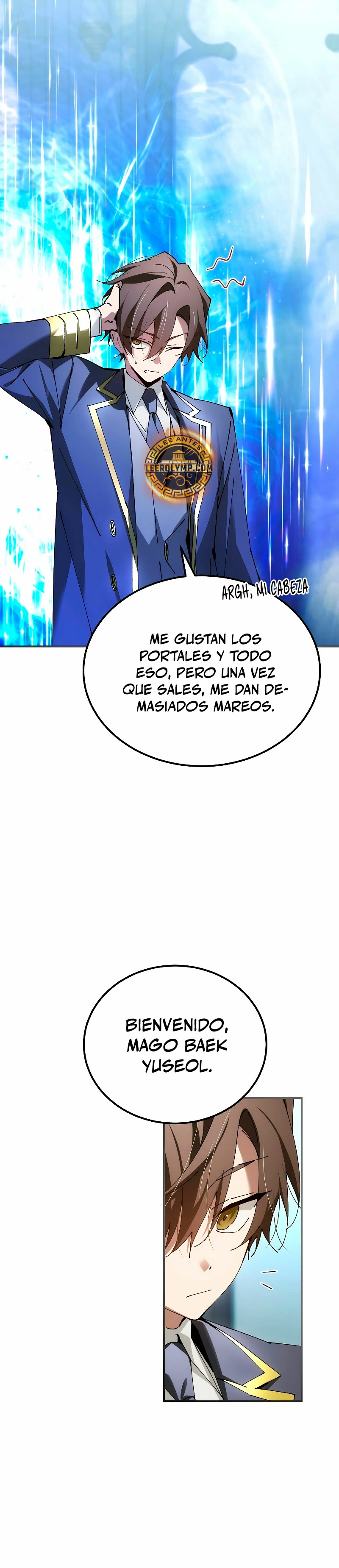 El Blinker genio de la academia mágica Capitulo 31 página 3