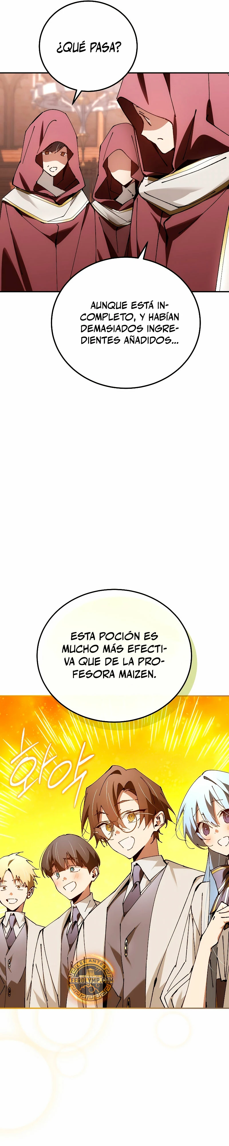 El Blinker genio de la academia mágica Capitulo 32 página 12