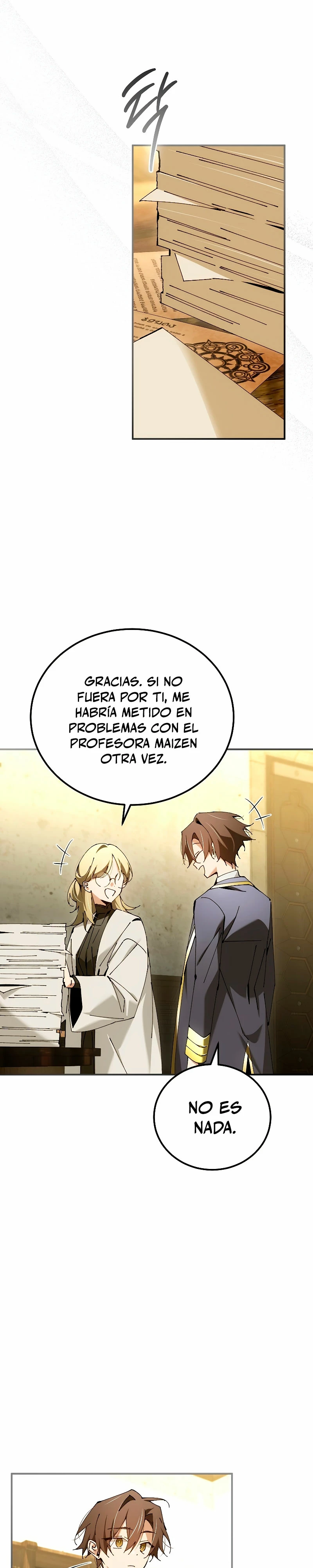 El Blinker genio de la academia mágica Capitulo 34 página 33