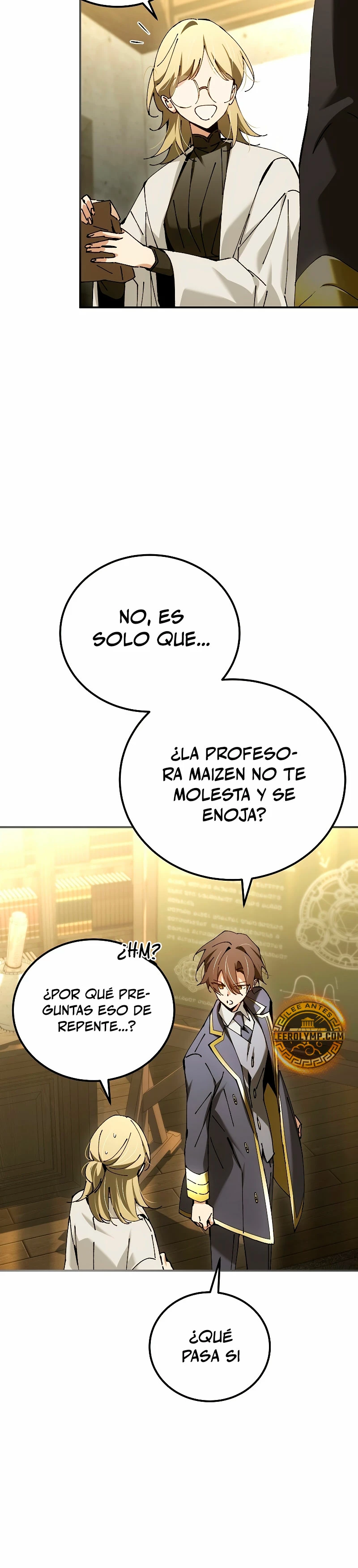 El Blinker genio de la academia mágica Capitulo 34 página 40