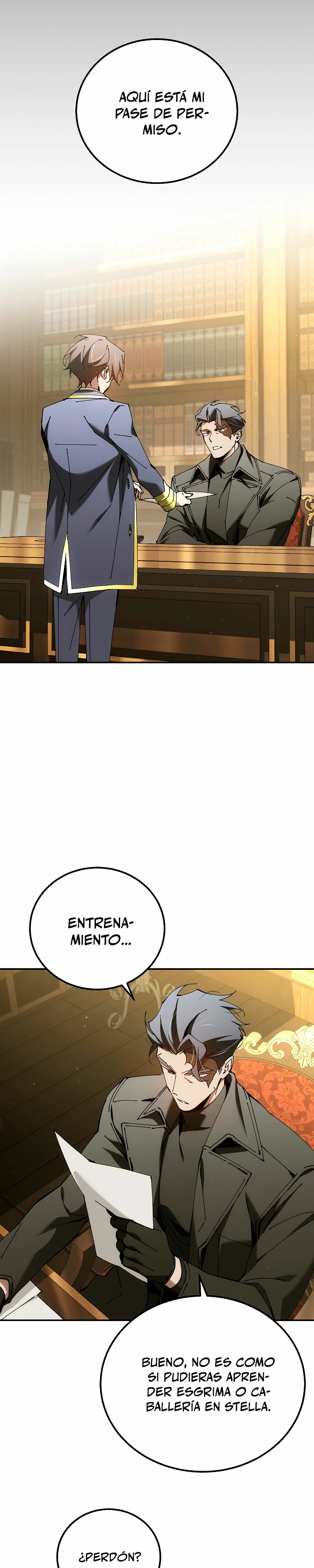 El Blinker genio de la academia mágica Capitulo 35 página 20