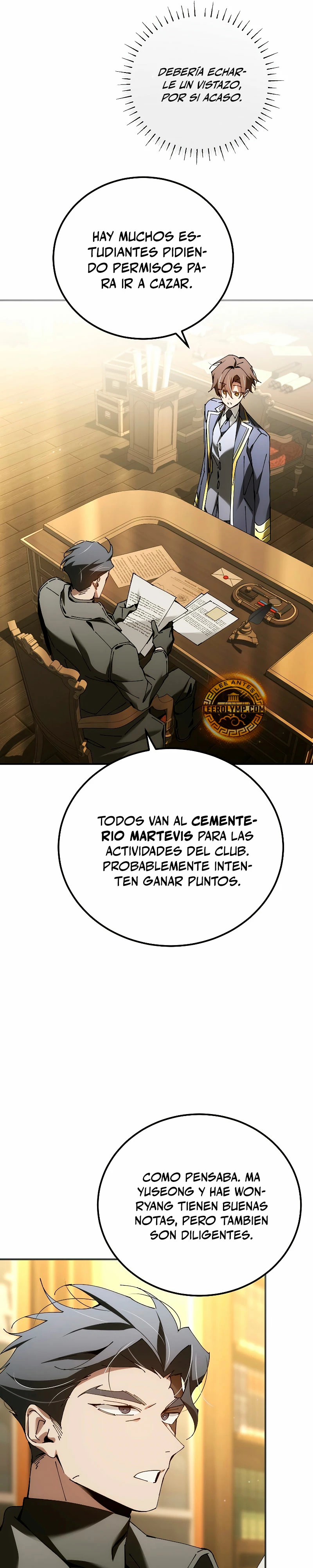 El Blinker genio de la academia mágica Capitulo 35 página 22