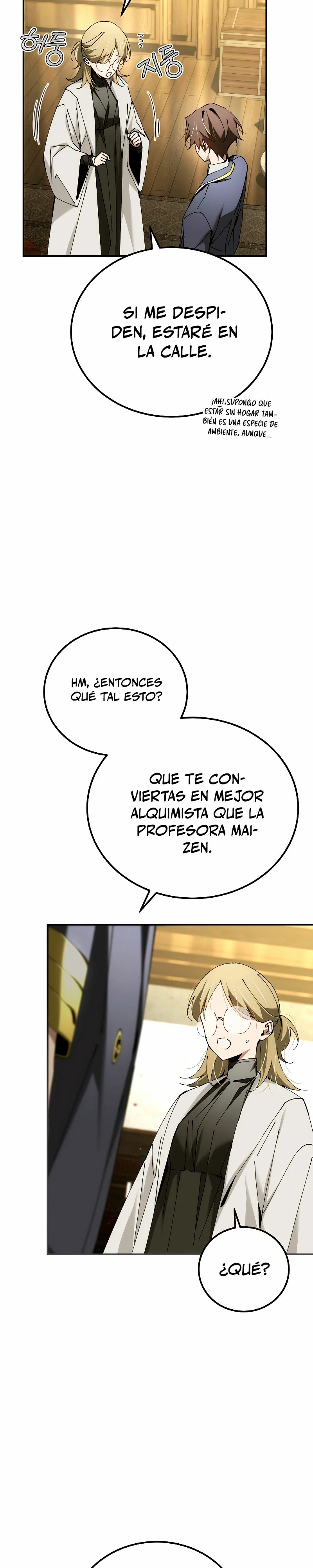 El Blinker genio de la academia mágica Capitulo 35 página 3
