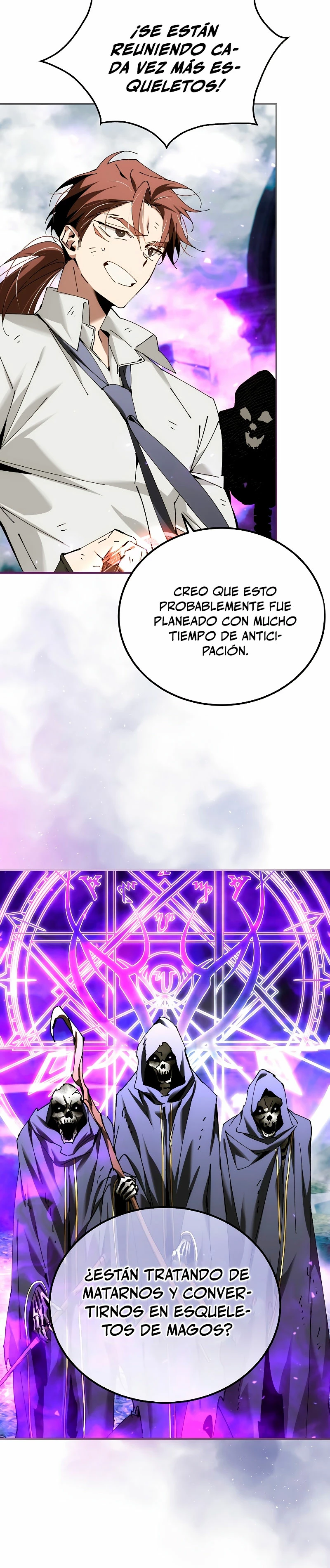 El Blinker genio de la academia mágica Capitulo 36 página 34