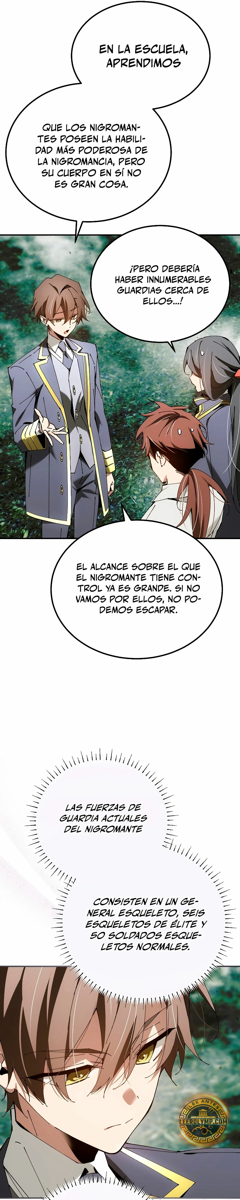 El Blinker genio de la academia mágica Capitulo 37 página 16