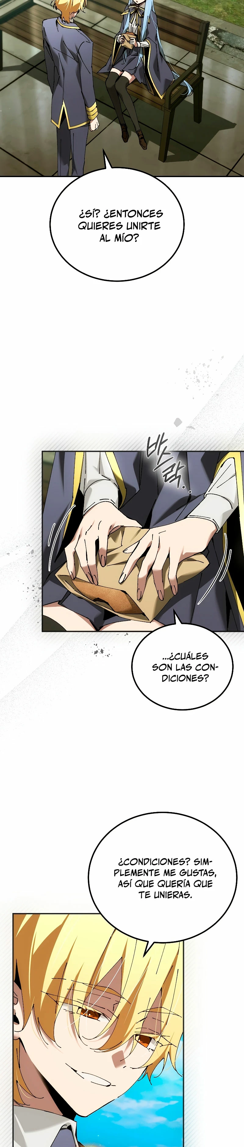El Blinker genio de la academia mágica Capitulo 40 página 19