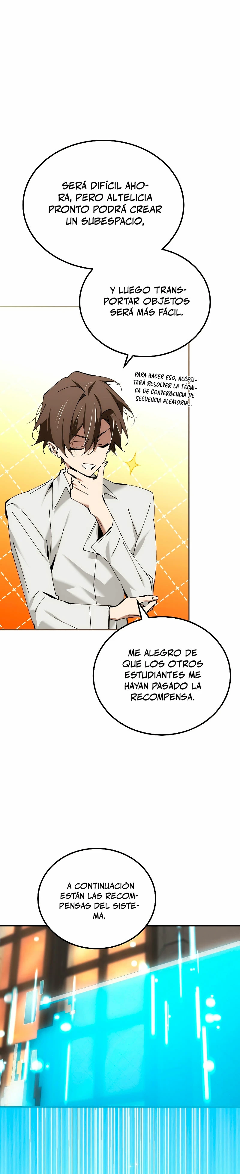 El Blinker genio de la academia mágica Capitulo 40 página 4