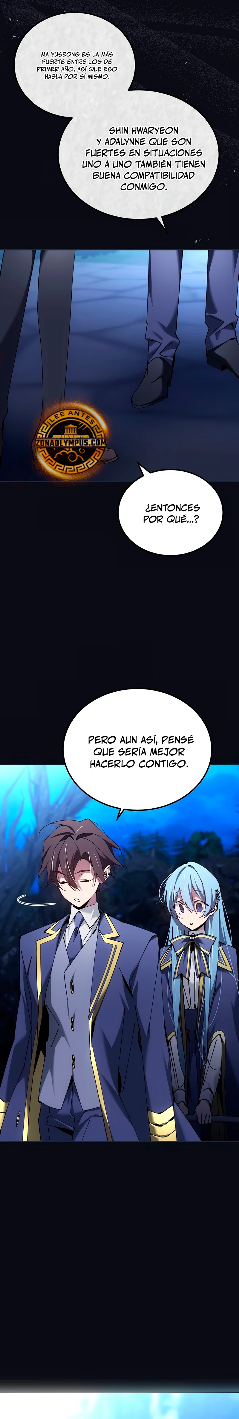 El Blinker genio de la academia mágica Capitulo 44 página 16