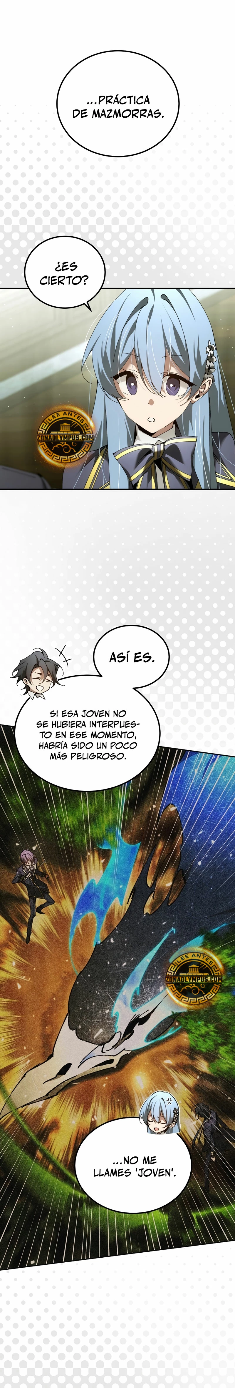 El Blinker genio de la academia mágica Capitulo 47 página 13