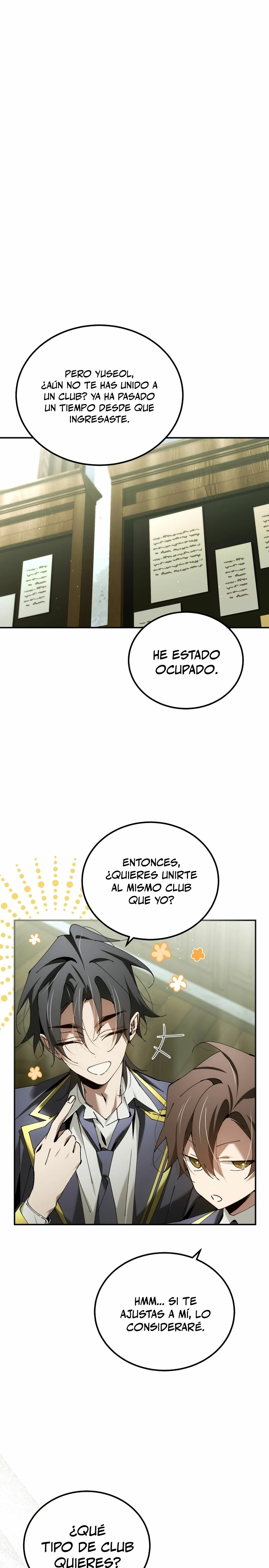 El Blinker genio de la academia mágica Capitulo 47 página 16