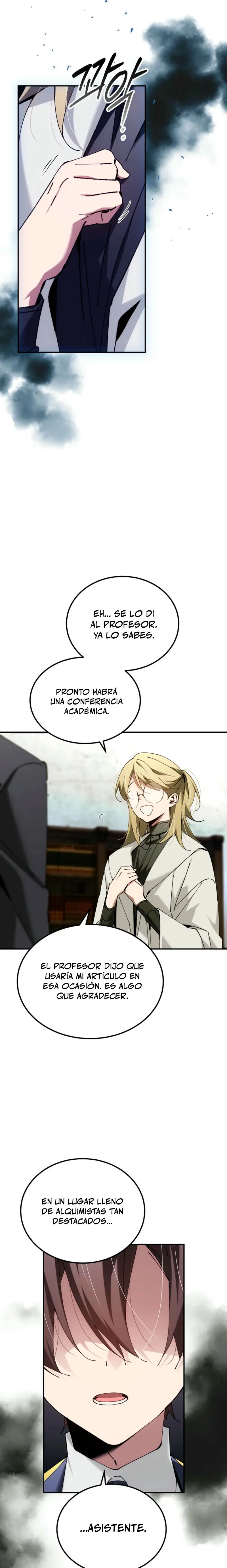 El Blinker genio de la academia mágica Capitulo 48 página 19