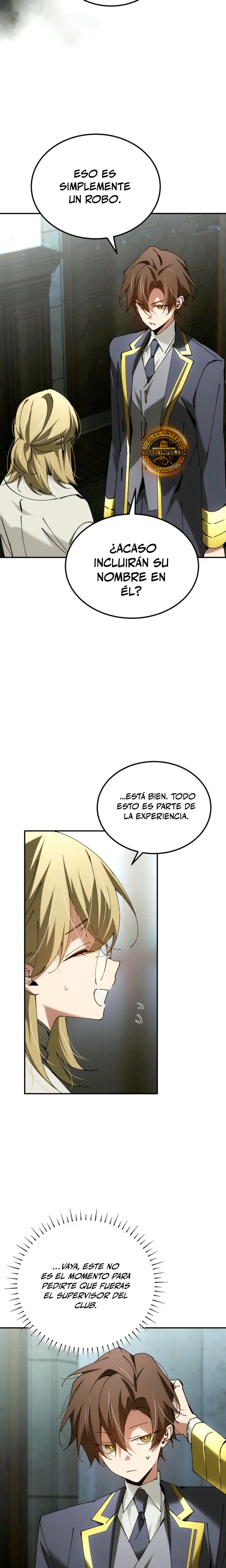 El Blinker genio de la academia mágica Capitulo 48 página 20
