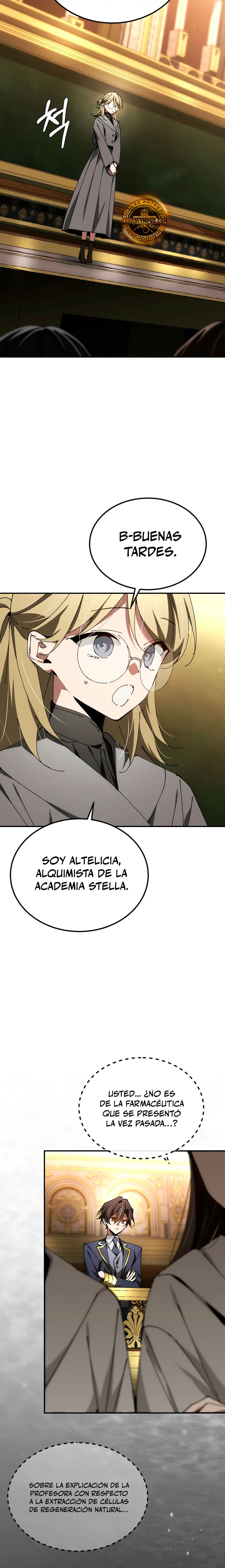El Blinker genio de la academia mágica Capitulo 51 página 12
