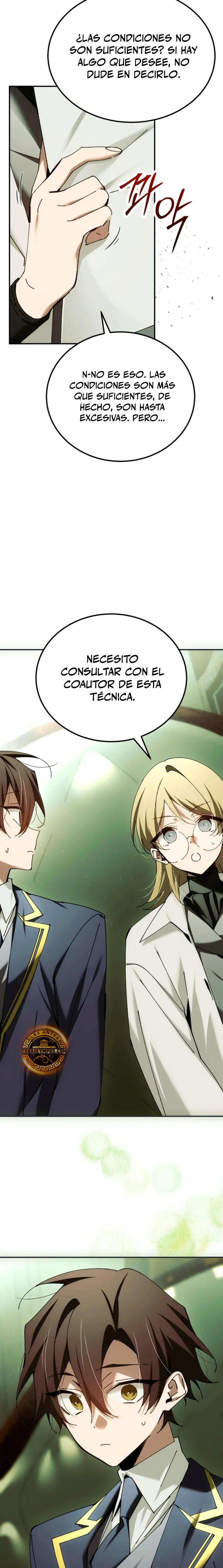 El Blinker genio de la academia mágica Capitulo 54 página 26