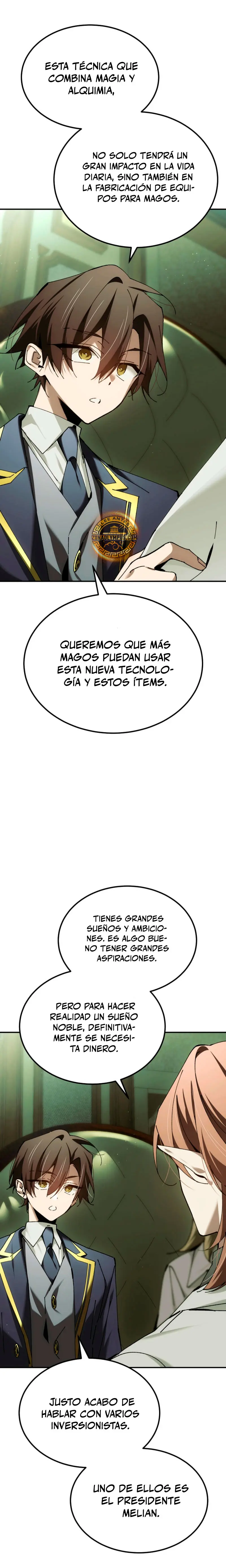 El Blinker genio de la academia mágica Capitulo 54 página 32