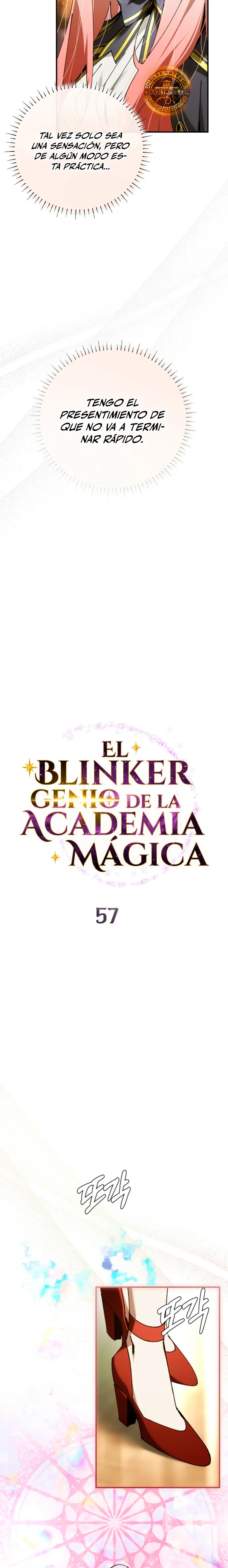 El Blinker genio de la academia mágica Capitulo 57 página 15
